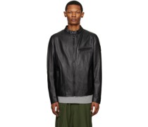 Black Pearson Leather Jacket