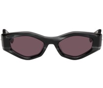 Black III Irregular Frame Sunglasses