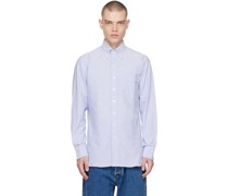 Blue Button-Down Shirt