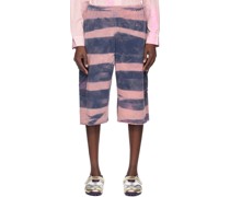 SSENSE Exclusive Navy & Pink Shorts