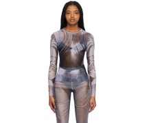 Gray BE23 14-2 Long Sleeve T-Shirt