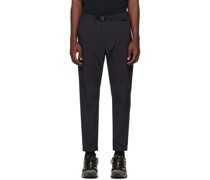 Black Belted Trousers
