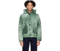 Green Radar Down Jacket