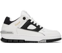 White & Black Area Lo Sneakers