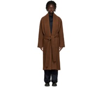 Brown Belted Jacket