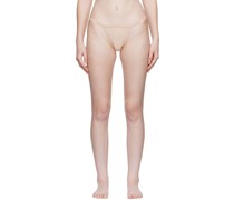 Beige Standard Thong