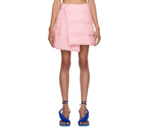 Pink Puffer Miniskirt