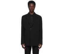 Black Cuff Blazer