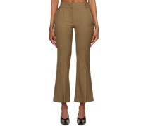 Khaki Tailored Trousers