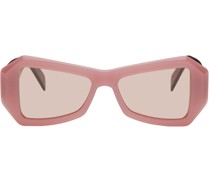 Pink & Burgundy Tempio Sunglasses