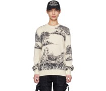 Beige Leopard Sweater