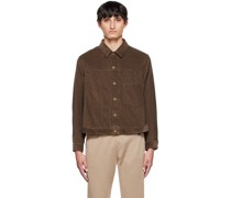 Brown Darts Jacket