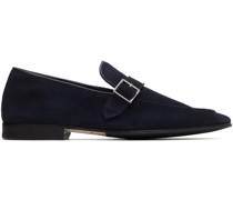 Navy Waldorf Loafers