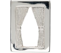 Silver Window Single Earring