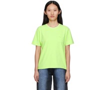 Green Plain Pocket T-Shirt