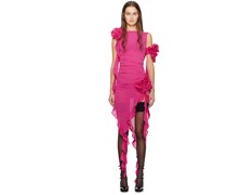 Pink 'The Obsession' Midi Dress