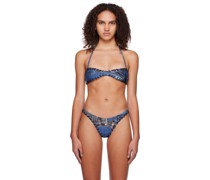 Blue Rio Bikini Top