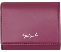 Red Discord Leather Wallet