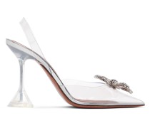 Transparent Rosie Glass Sling Heels
