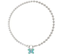 Silver Papillon Necklace