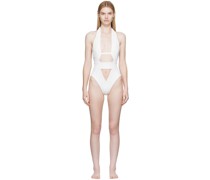 White Anja One-Piece Swimsuit