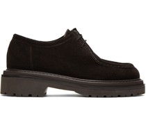 Brown Suede Derbys