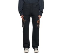 Black My Wave Lounge Pants