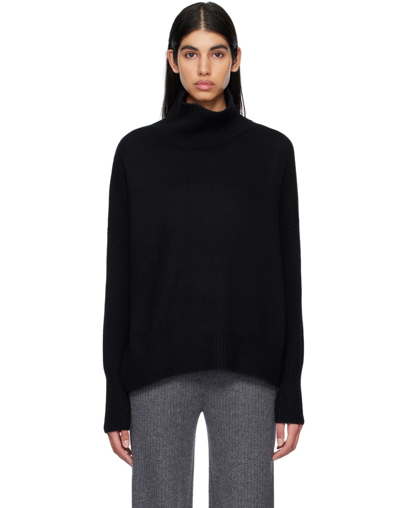 Lisa Yang Damen Black 'The Heidi' Turtleneck VO6727 Lisa Yang Damen Black 'The Heidi' Turtleneck VO6727