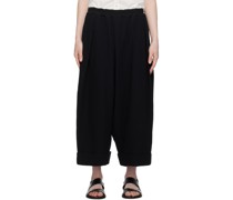 Black 'The Baker' Trousers