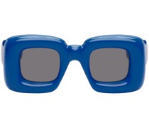 Blue Inflated Sunglasses