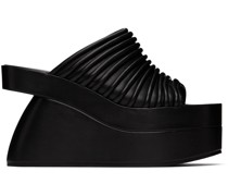 SSENSE Exclusive Black Heeled Sandals