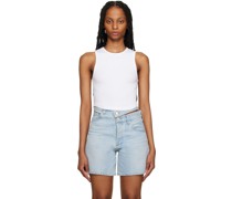 White Nova Tank Top