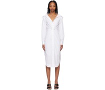 White Clea Midi Dress