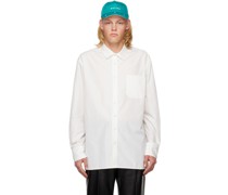 SSENSE Exclusive White Button Shirt