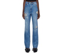 Blue Crystal Jeans