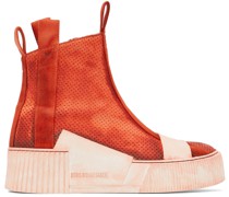 SSENSE Exclusive Red Bamba 3.1 Sneakers