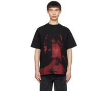 Black Print T-Shirt