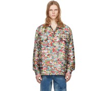 Multicolor Chest Pockets Jacket