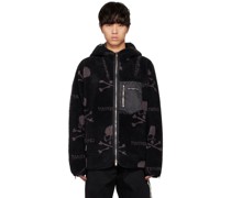 Black Graphic Hoodie