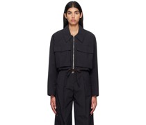 Black Zip Jacket