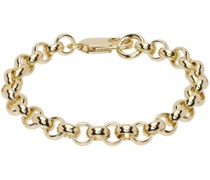 Gold Rolo Chain Bracelet