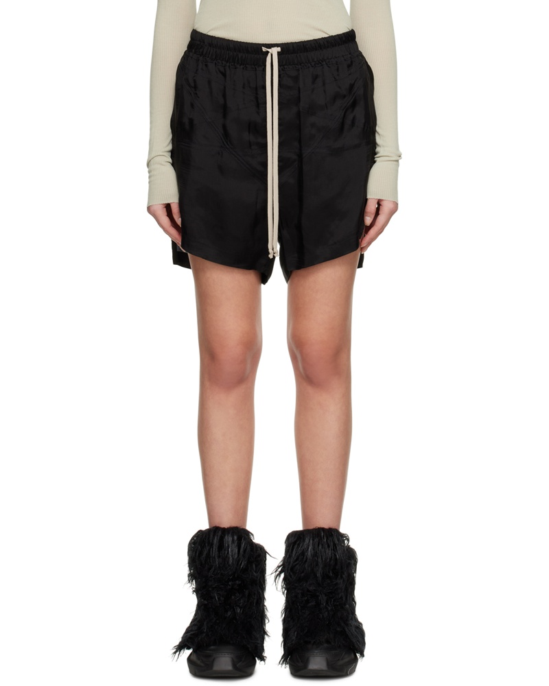 Rick Owens Damen Black Pentaboxer Shorts