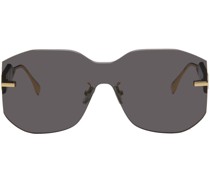 Black & Gold graphy Sunglasses