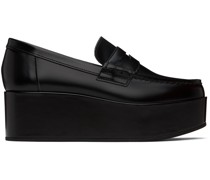 Black Platform Loafers