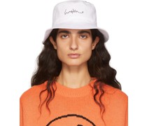 White Hotfix Star Bucket Hat