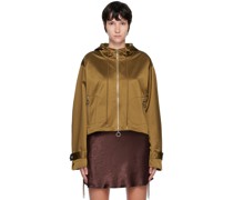 Brown Cropped Jacket
