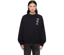 Black Unbrushed Sweatshirt