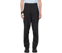 Black Shell Trousers
