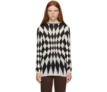 Black & White Comedia Sweater