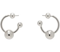 Silver Piercing Earrings